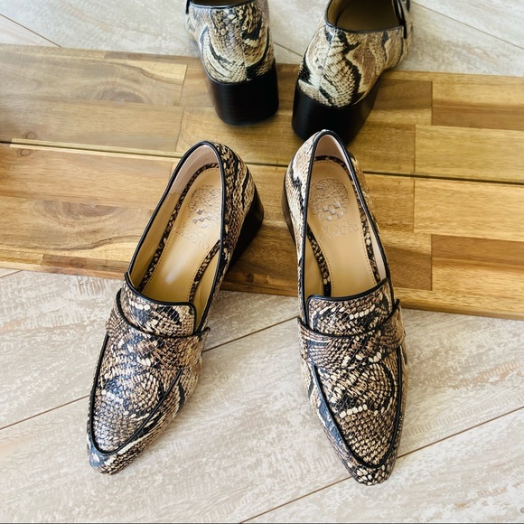 New Vince camuto snake print loafers - Picture 4 of 10